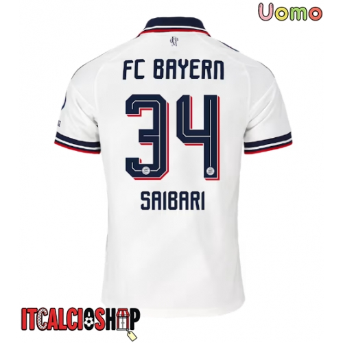 Bayern Munich Ismael Saibari #34 Seconda Maglia 2026-27 Manica Corta